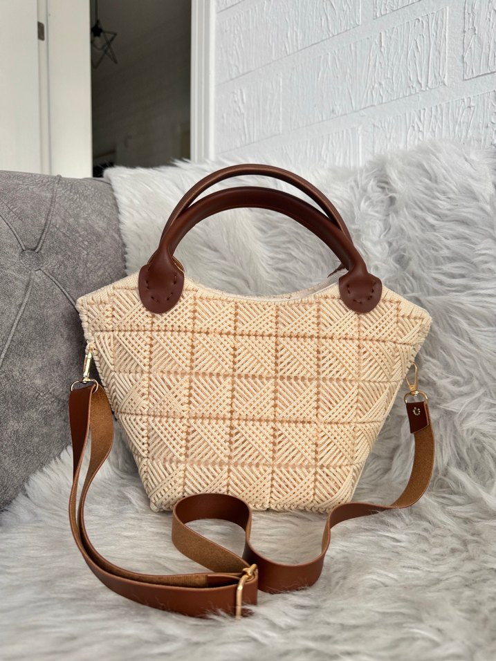 Örgü Bohem Kadın Çanta - Görsel 2