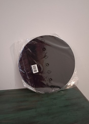 Yuvarlak Siyah Mouse Pad