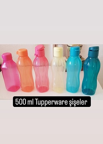 Tupperware 500ml şişe 