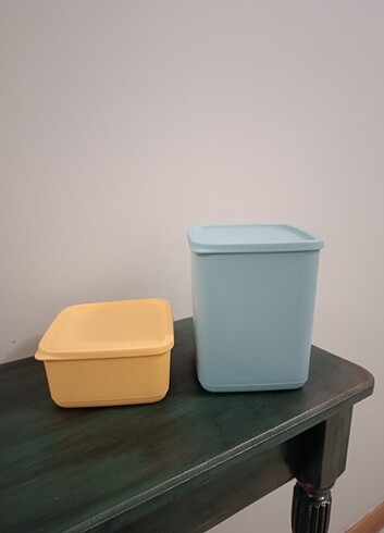 Tupperware kübik ikili set