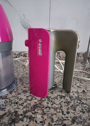 Beden Renk Arçelik Pembe Blender ve Doğrayıcı Seti