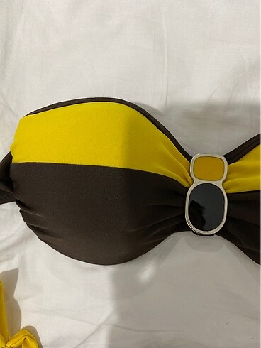 xs Beden kahverengi Renk Victoria secret bikini takımı