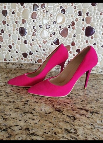 Fuşya stiletto 