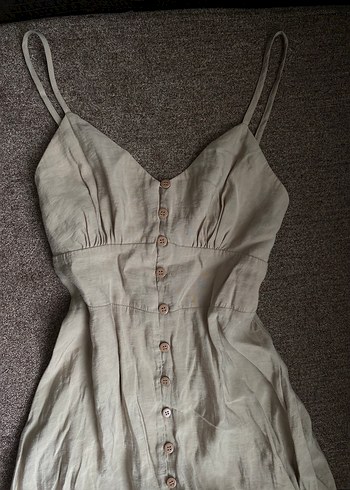 American Vintage Yesil Vintage Elbise