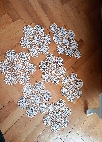 Elişi  örtü  takimi - Görsel 2