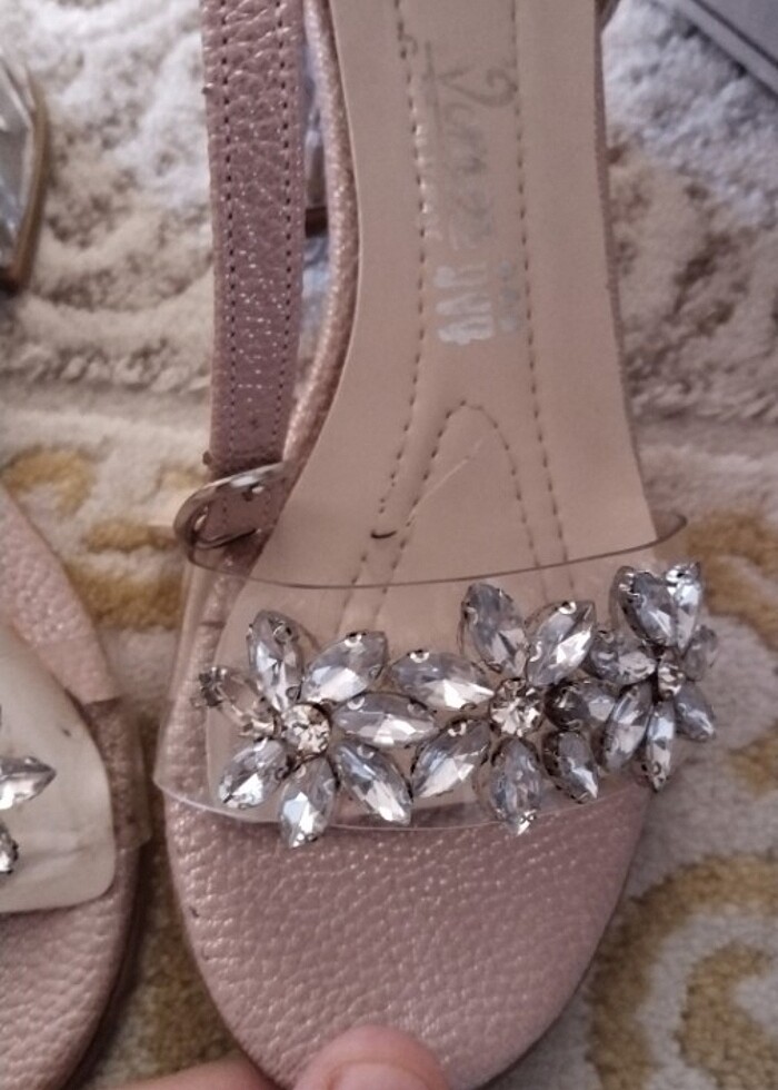 Kız çocuk topuklu ayakkabı - Görsel 3