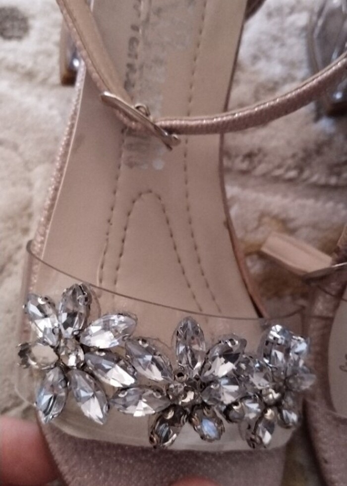 Kız çocuk topuklu ayakkabı - Görsel 4