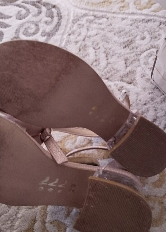 Kız çocuk topuklu ayakkabı - Görsel 5