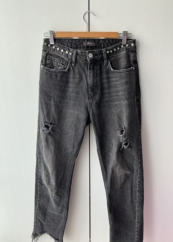 Loft Tasli Siyah Jean