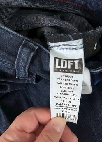Loft Ldft Koyu Mavi Denim Jean