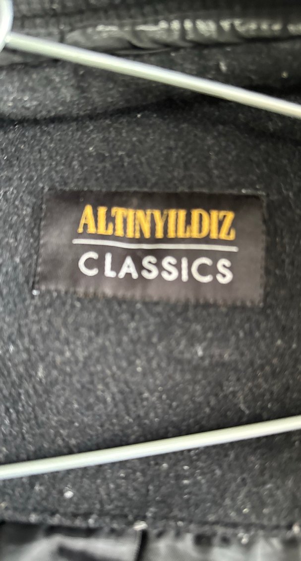 Altınyıldız Classıcs Antracit Gri Erkek Kaban — görsel 4/5