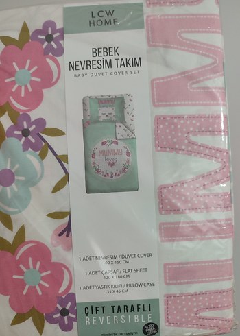 LCW Home Bebek Çift Taraflı Nevresim Takımı - Görsel 2