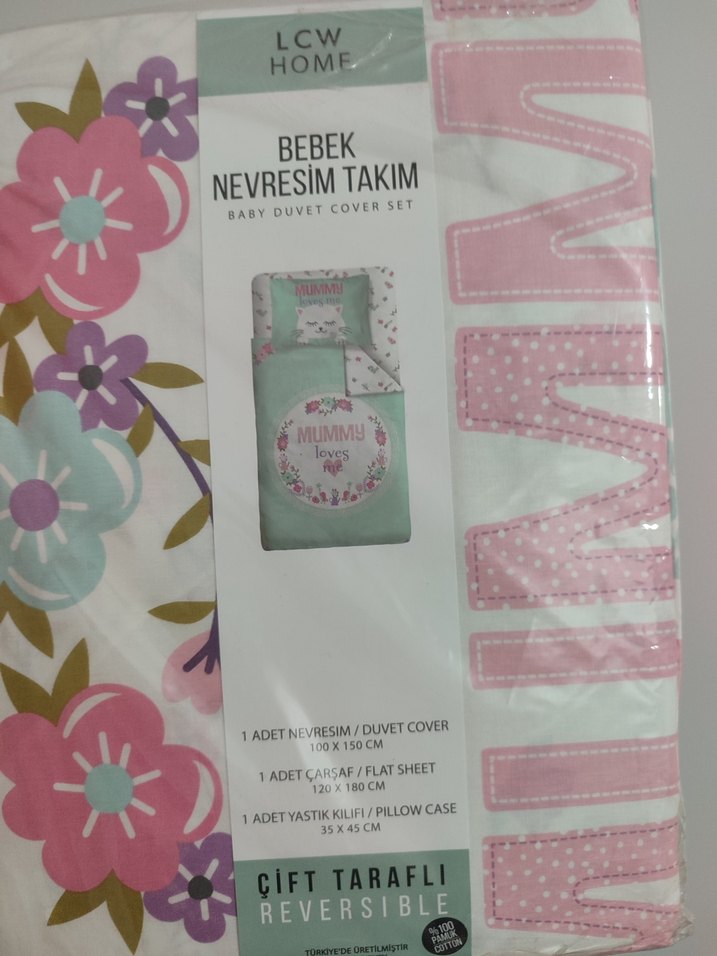 LCW Home Bebek Çift Taraflı Nevresim Takımı - Görsel 2
