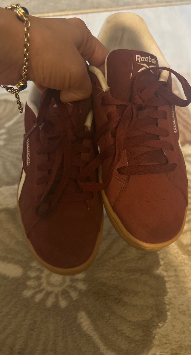 Reebok Bordo Süet Sneaker — görsel 2/6