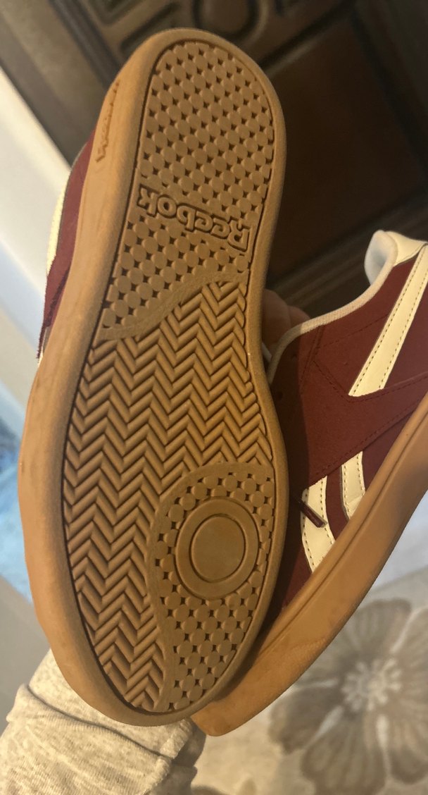 Reebok Bordo Süet Sneaker — görsel 5/6