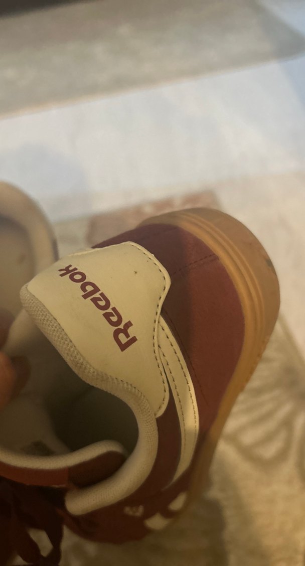 Reebok Bordo Süet Sneaker — görsel 4/6