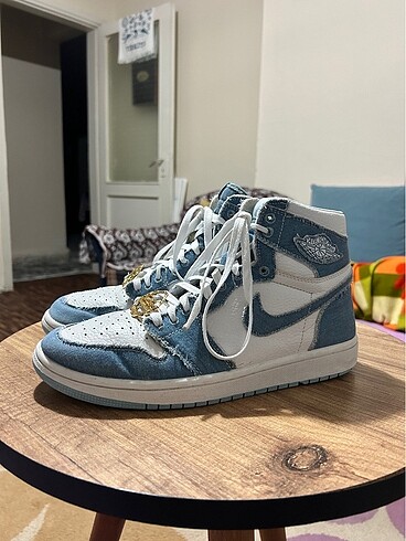 Orjinal Air Jordan High Og Denim 43