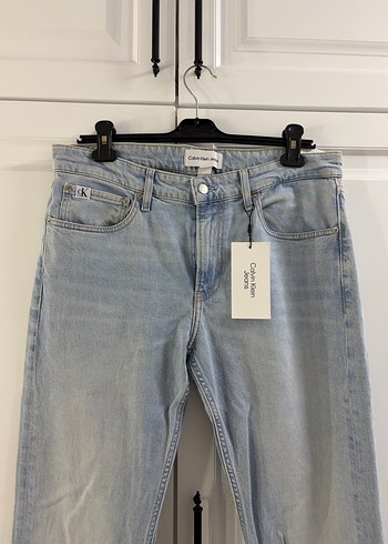 Calvin Klein Acik Mavi Denim Jean