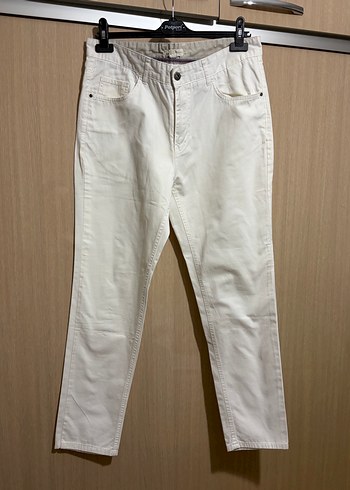 Koton Beyaz Slim Fit Denim Jean
