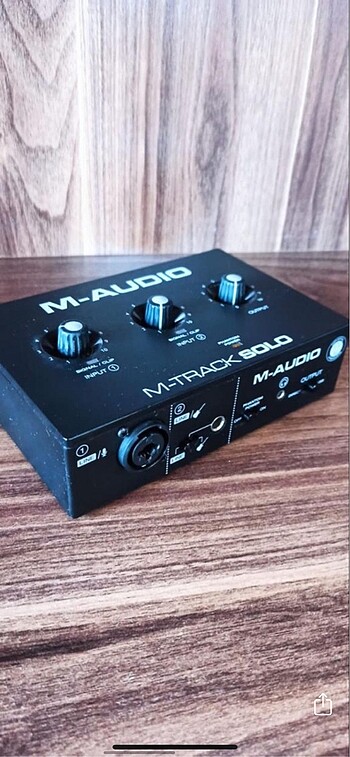 M audio solo truck ses karti