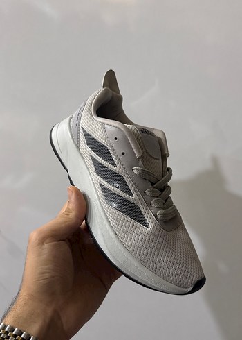 Adidas Gri Mesh Spor Ayakkabi