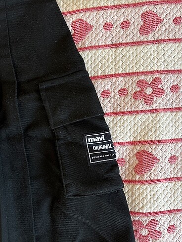 Mavi Jeans MAVİ Siyah Pileli Kısa Etek