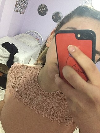 Zara Zara toz pembe elbise