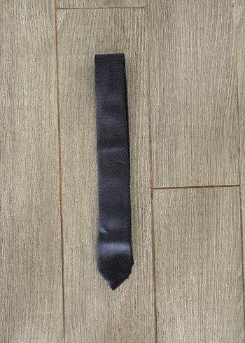 Diğer Centone Sik Siyah Desenli İnce Kravat