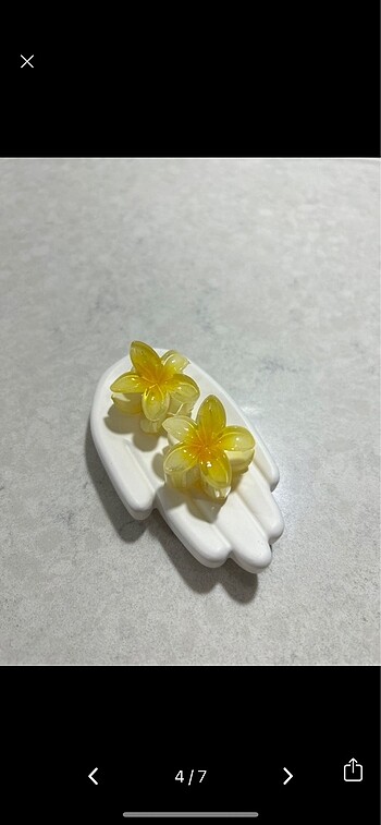 Beden çeşitli Renk Mini lotus toka