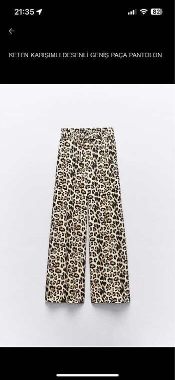 Leopar pantolon