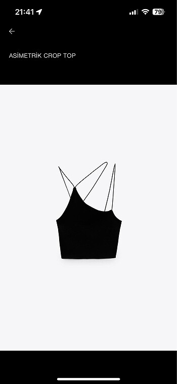 Zara crop top