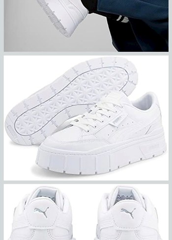Puma Beyaz Platform Sneaker