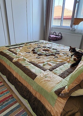  Beden Patchwork yatak örtüsü takimi