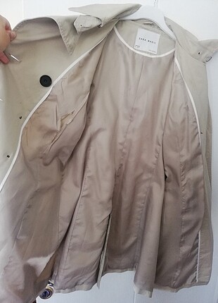 xl Beden camel Renk Zara Trençkot