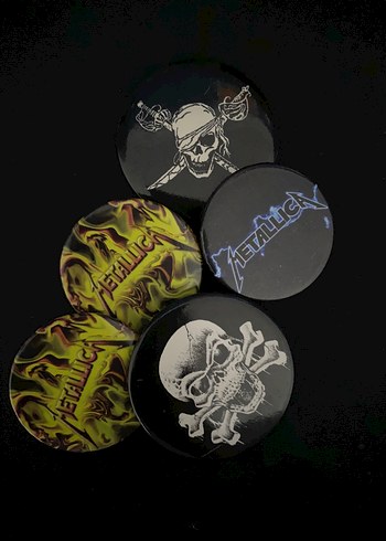 Metallica Rock Metal Pin Seti