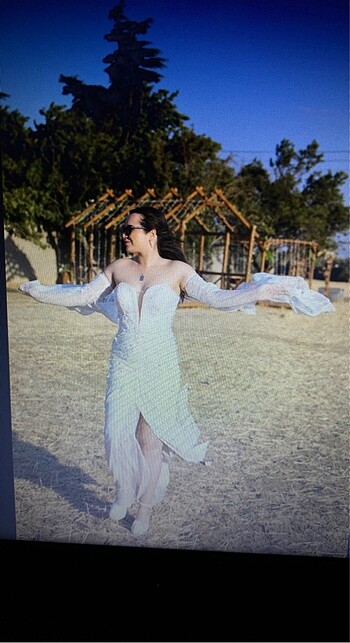 Dış Çekim Elbisesi - Görsel 6