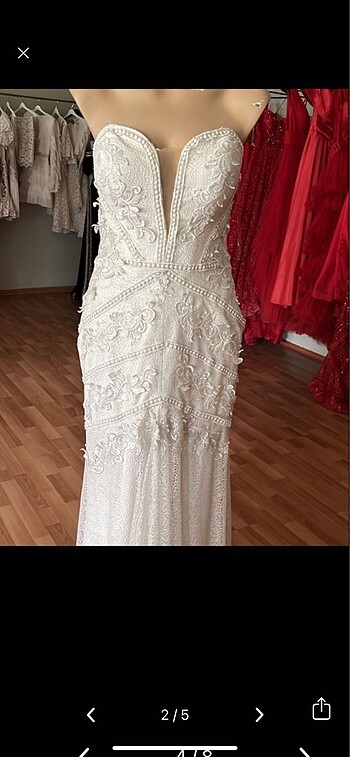 Dış Çekim Elbisesi - Görsel 7