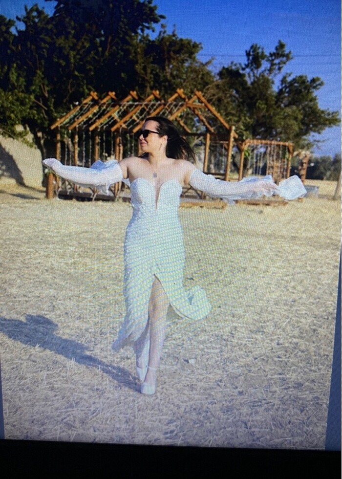 Dış Çekim Elbisesi - Görsel 3