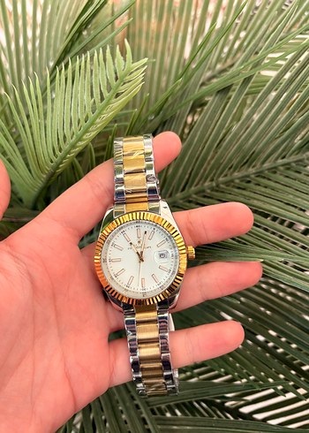 Rolex Datejust Beyaz Kadranli Celik Erkek Saati