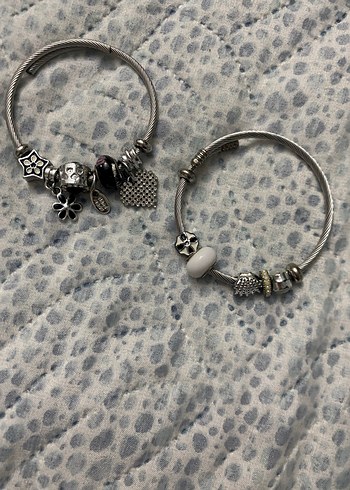 Accessorize İkili Temizgumus Charm Bileklik Zarif Ve Sik