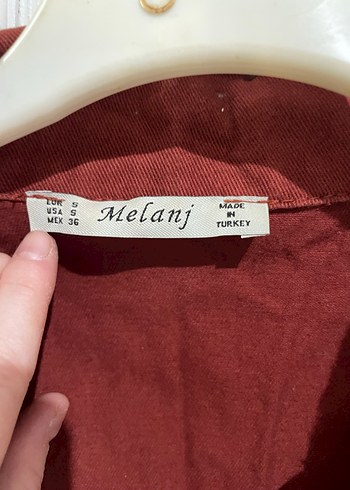 Bordo Süet Düğmeli Rahat Kesim Kadın Ceket - Görsel 3