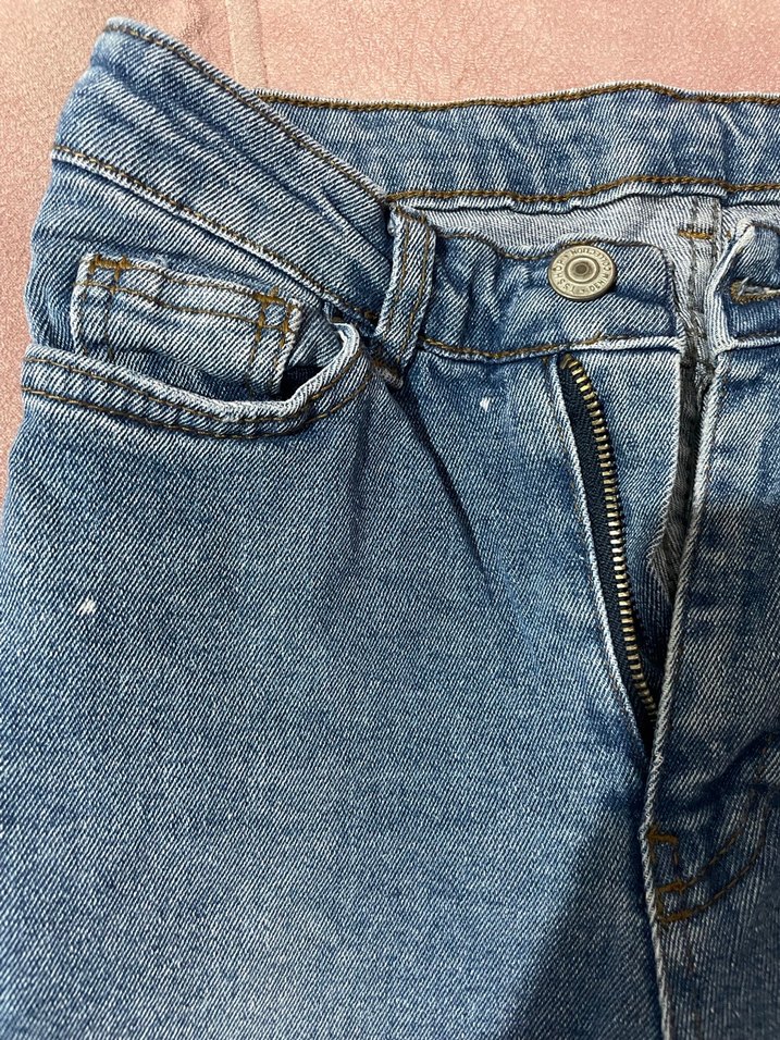 Mavi Kadın Yırtık Slim Fit Denim Pantolon - Görsel 2