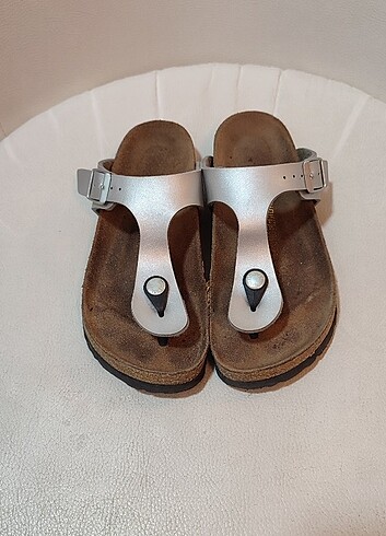 35 Beden beyaz Renk Birkenstock terlik
