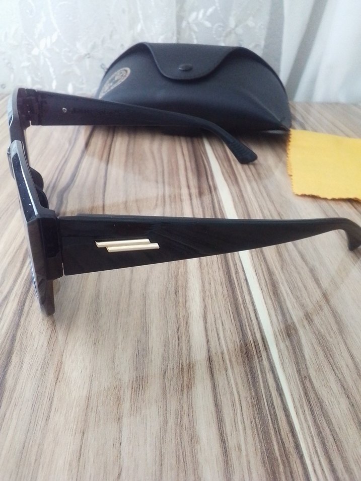 Siyah Klasik Street Wear Kadın Güneş Gözlüğü - Görsel 2