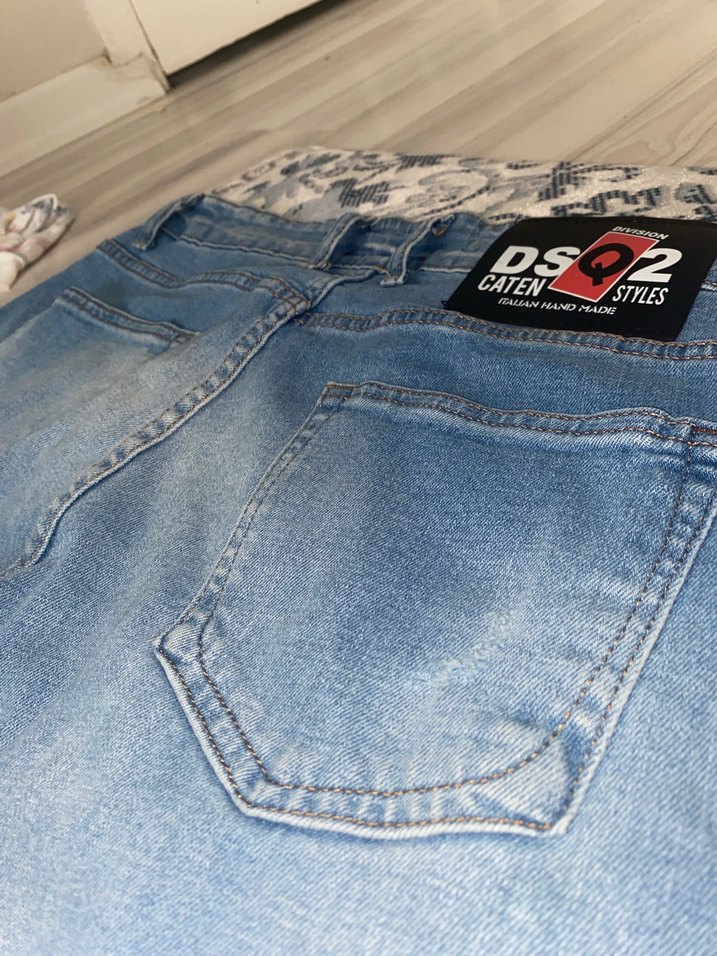 DSQUARED2 Açık Mavi Denim Jean — görsel 3/5