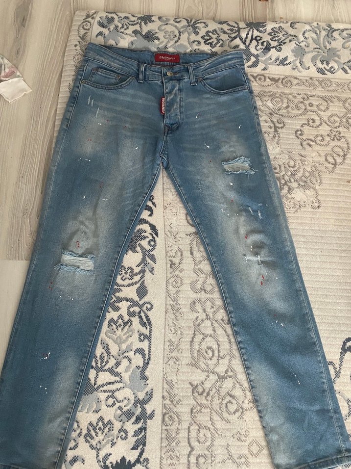 DSQUARED2 Açık Mavi Denim Jean — görsel 5/5