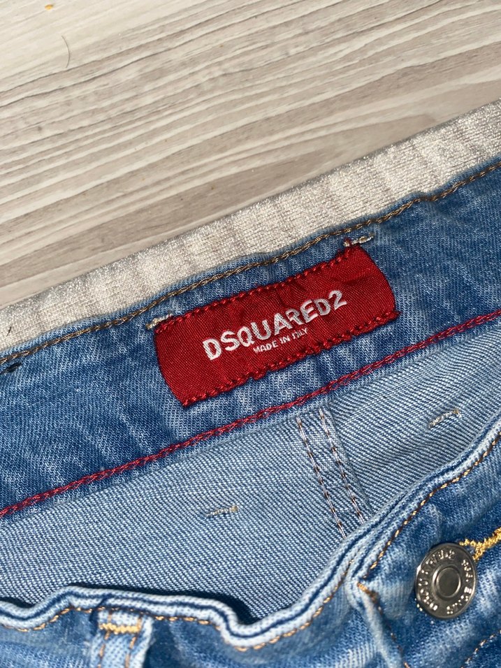 DSQUARED2 Açık Mavi Denim Jean — görsel 2/5