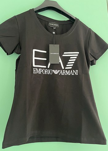 Emporio Armani Siyah Ea7 Tisort