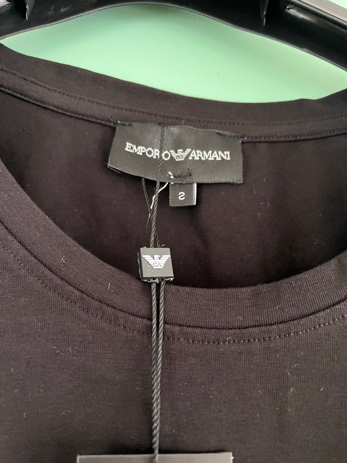 Emporio Armani Siyah EA7 Tişört — görsel 3/5