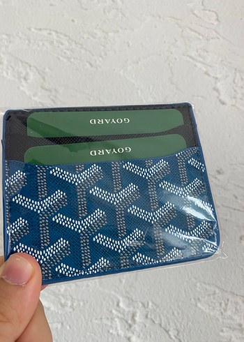Maison Goyard Goyard Mavi Monogramli Kartlik